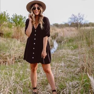 Finding July ‘The Ray’ Black Dress Size M